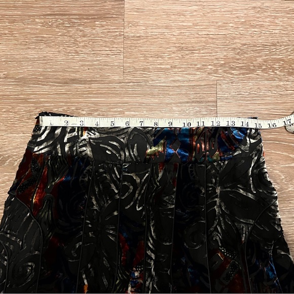 Manyus Silk Burnout skirt - Picture 7 of 10